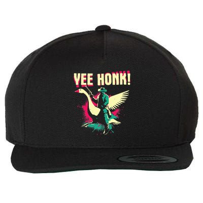 Yee Honk Funny Goose Meme Wool Snapback Cap