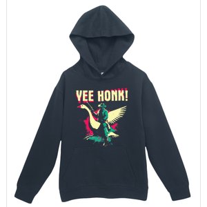 Yee Honk Funny Goose Meme Urban Pullover Hoodie