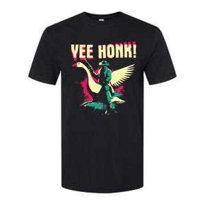 Yee Honk Funny Goose Meme Softstyle CVC T-Shirt