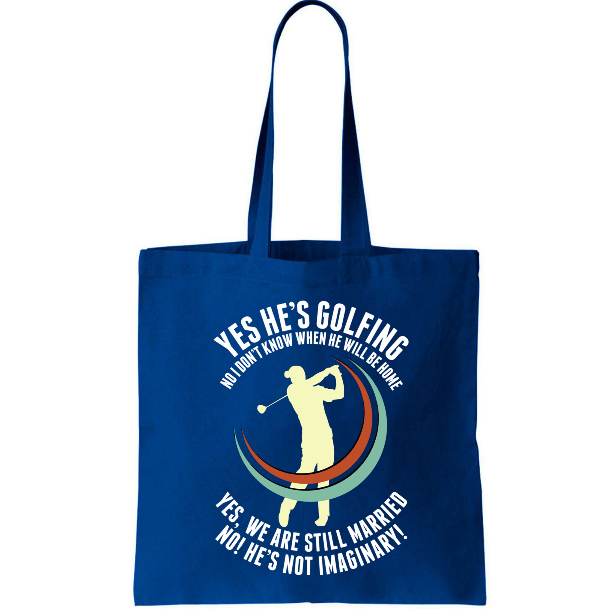 Yes HeS Golfing Funny Golf Husband Wife Golfer Cute Gift Bag