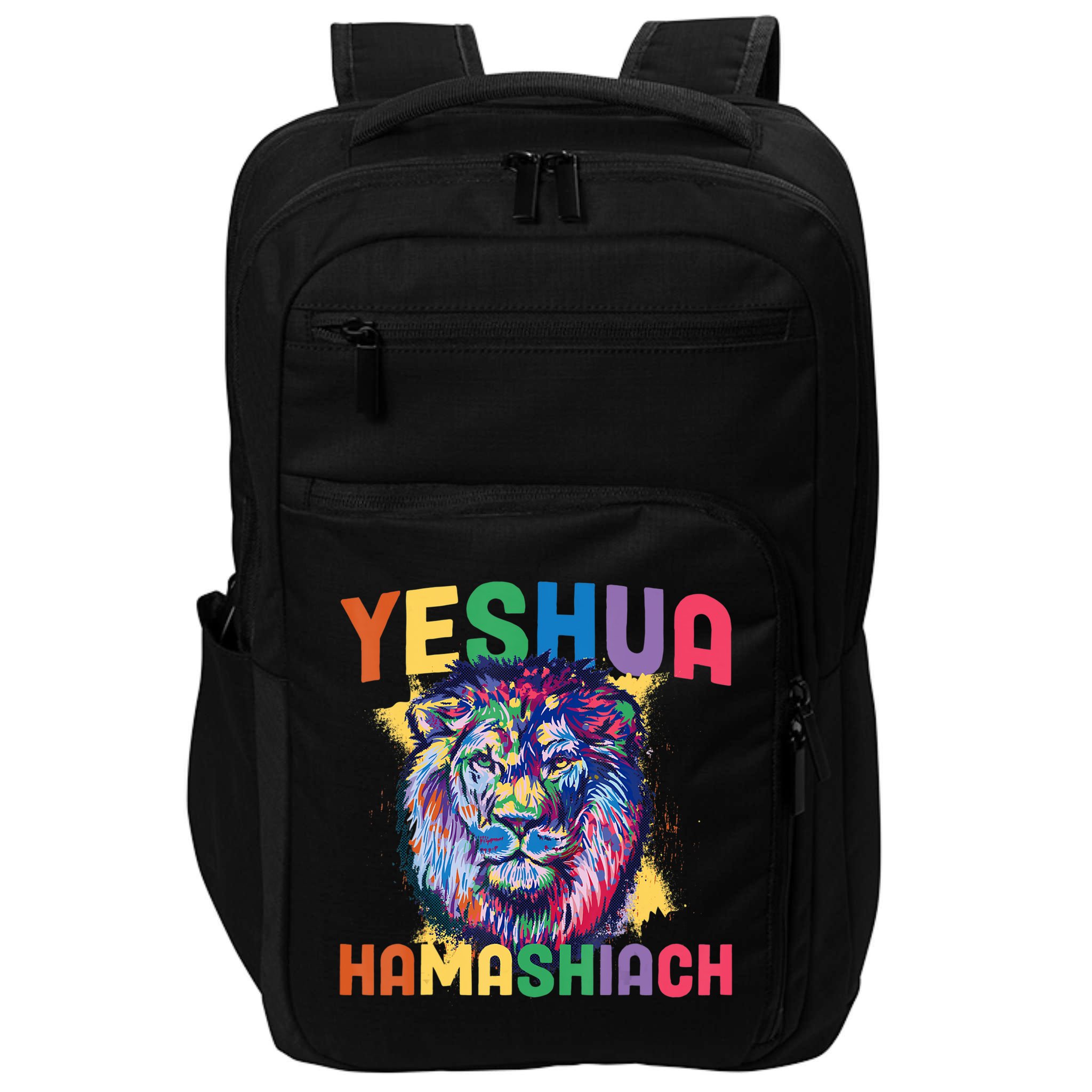 Yeshua Hamashiach Hebrew Jesus Christian Bible Yeshua Impact Tech Backpack