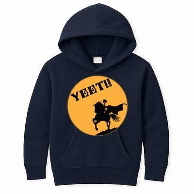 YEET!! Headless Horseman Funny Halloween Kids Hoodie