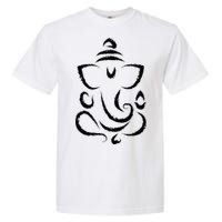 Yoga Hindu Indian Meditation Deepavali Diwali Rangoli Ganesh Garment-Dyed Heavyweight T-Shirt