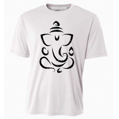 Yoga Hindu Indian Meditation Deepavali Diwali Rangoli Ganesh Cooling Performance Crew T-Shirt