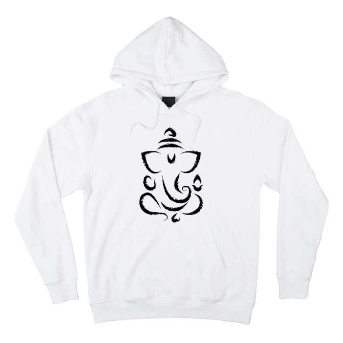 Yoga Hindu Indian Meditation Deepavali Diwali Rangoli Ganesh Hoodie