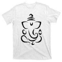 Yoga Hindu Indian Meditation Deepavali Diwali Rangoli Ganesh T-Shirt