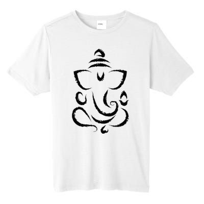 Yoga Hindu Indian Meditation Deepavali Diwali Rangoli Ganesh Tall Fusion ChromaSoft Performance T-Shirt