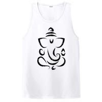 Yoga Hindu Indian Meditation Deepavali Diwali Rangoli Ganesh PosiCharge Competitor Tank