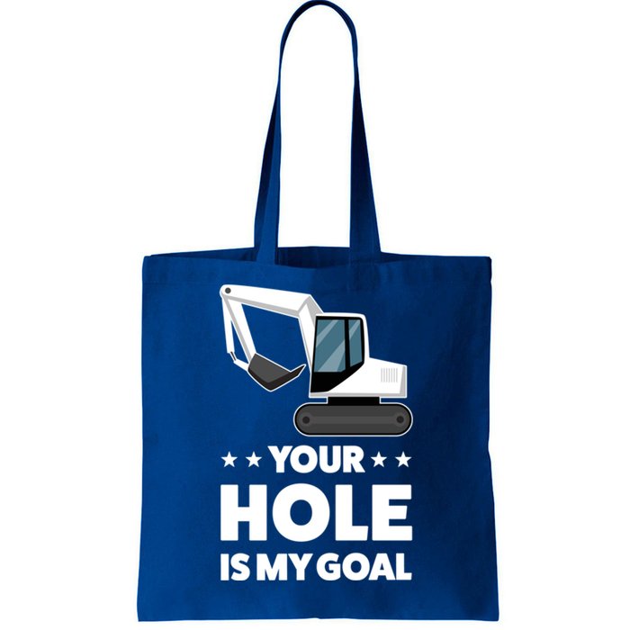 Your Hole Is My Goal Builder Gift Tote Bag