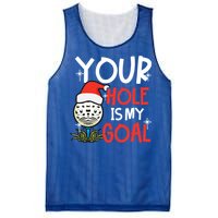 Your Hole Is My Goal Design Golf Christmas Cute Gift Mesh Reversible Basketball Jersey Tank