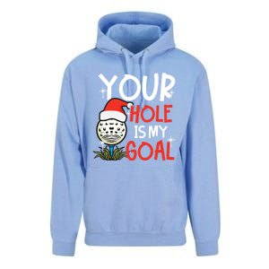 Your Hole Is My Goal Design Golf Christmas Cute Gift Unisex Surf Hoodie