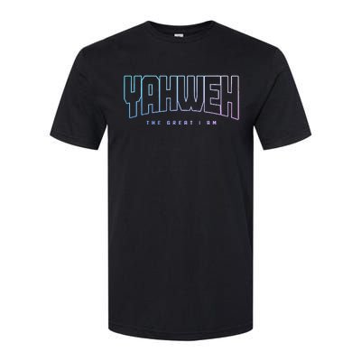 Yahweh Hebrew Israelite Jewish Christian Religious Softstyle® CVC T-Shirt