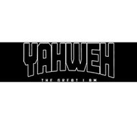 Yahweh Hebrew Israelite Jewish Christian Religious Vintage Bumper Sticker