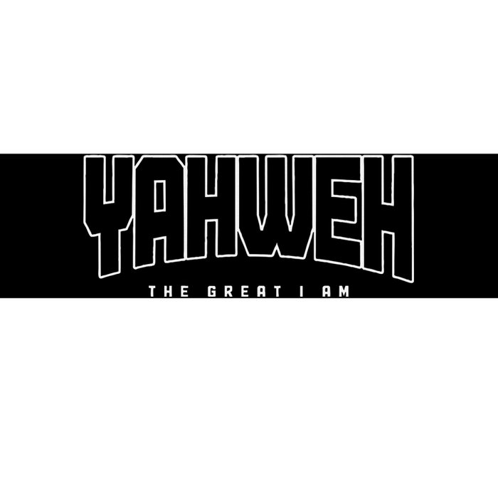 Yahweh Hebrew Israelite Jewish Christian Religious Vintage Bumper Sticker