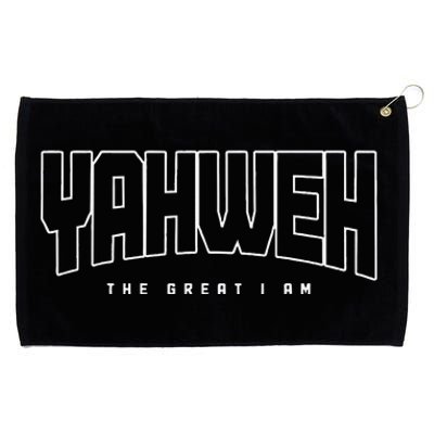 Yahweh Hebrew Israelite Jewish Christian Religious Vintage Grommeted Golf Towel