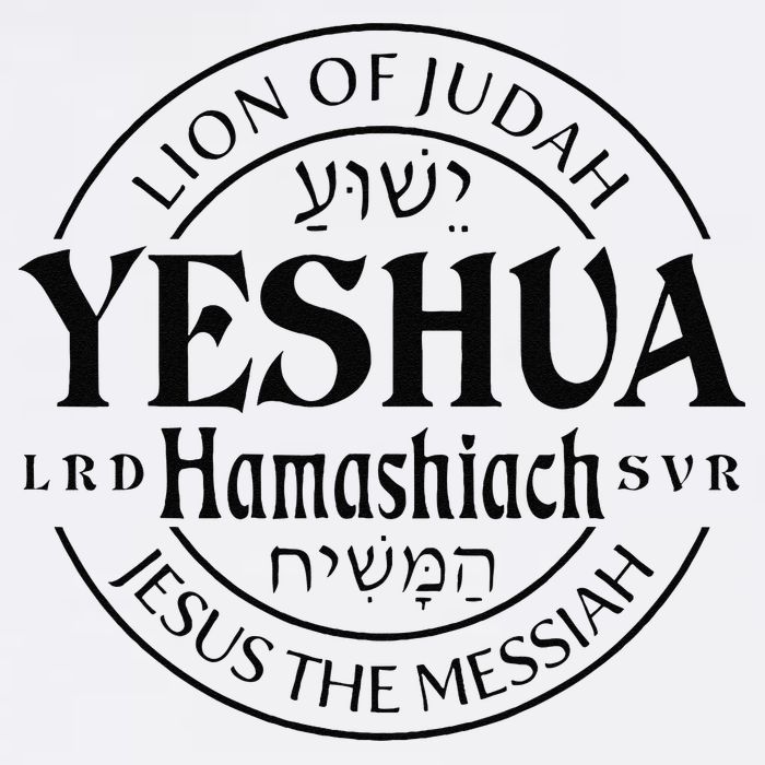 Yeshua Hamashiach Jesus The Messiah Lion Of Judah Christian Garment-Dyed Sweatshirt