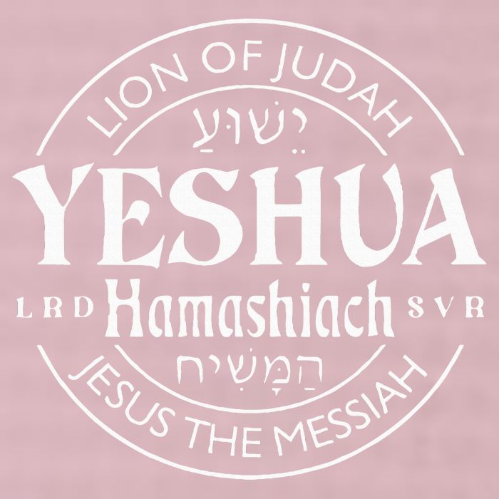yeshua hamashiach jesus the messiah 25L Jumbo Tote