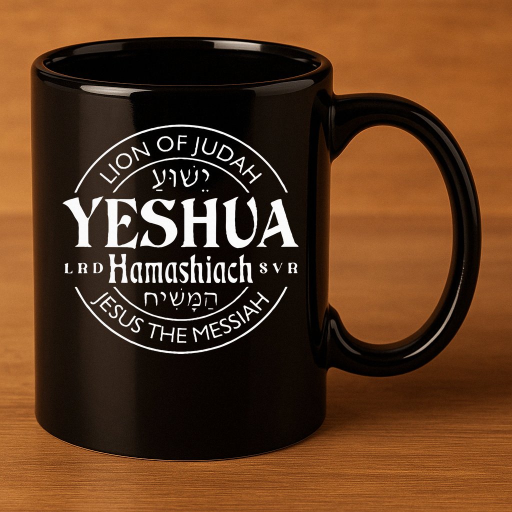 yeshua hamashiach jesus the messiah 11oz C Handle Ceramic Mug