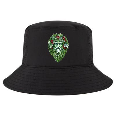 Yule Holly King Green Cool Comfort Performance Bucket Hat