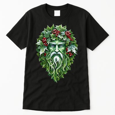 Yule Holly King Green Tall T-Shirt