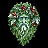 Yule Holly King Green Backpack