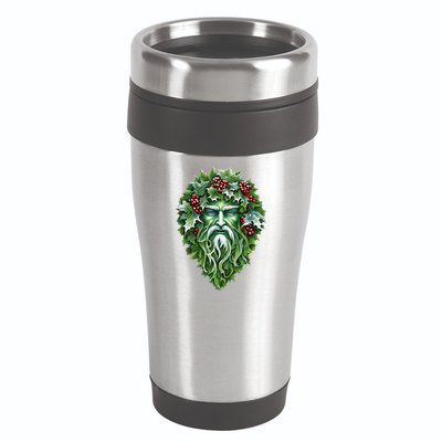Yule Holly King Green 16oz Travel Tumbler
