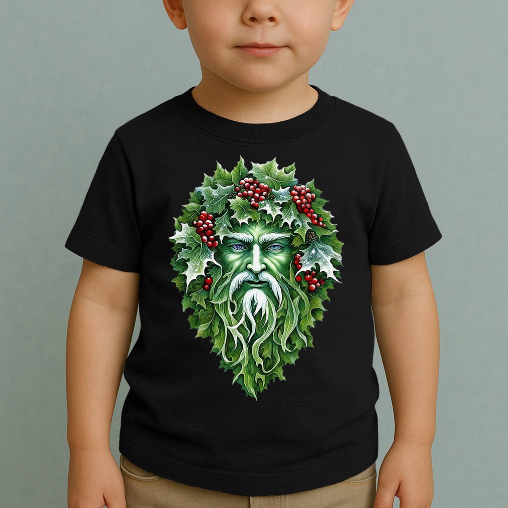 Yule Holly King Green Toddler T-Shirt