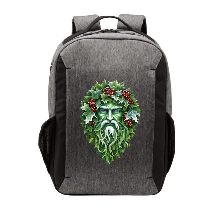 Yule Holly King Green Vector Backpack