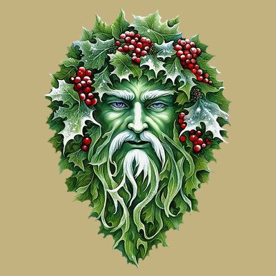 Yule Holly King Green T-Shirt