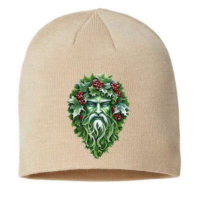Yule Holly King Green Sustainable Beanie