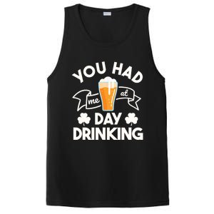 You Had Me At Day Drinking Beer Funny St Patrick's Day PosiCharge Competitor Tank