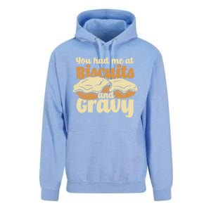 You Had Me At Biscuits And Gravy Meaningful Gift Breakfast Country Food Great Unisex Surf Hoodie