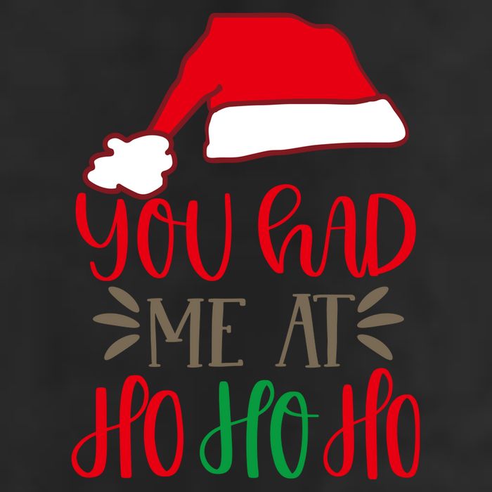 You Had Me At Ho Ho Ho 7 Panel Mesh Trucker Snapback Hat