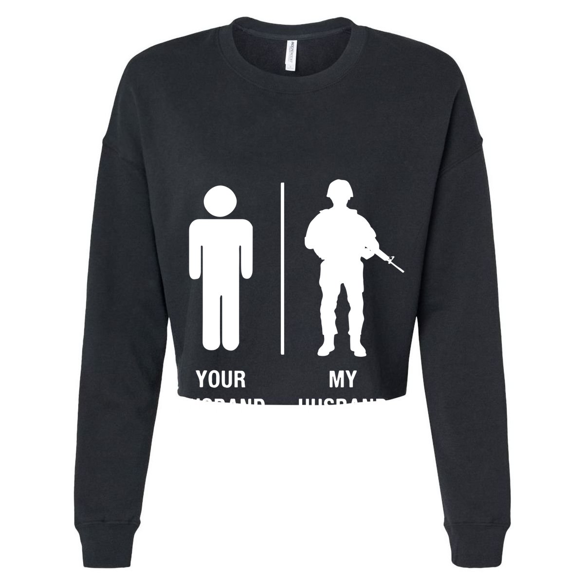 Your Husband My Husband Funny Soldier Military T-Shirt
