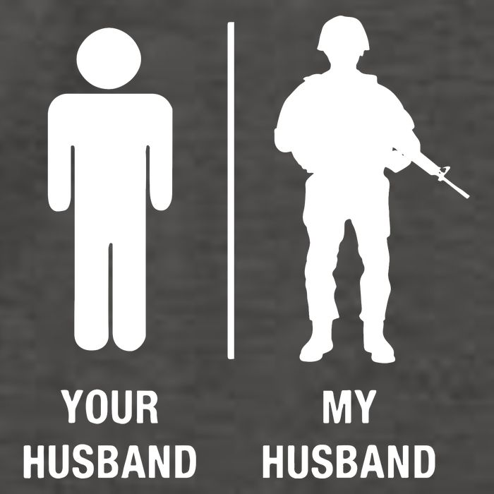 Your Husband My Husband Funny Soldier Military Vector Backpack
