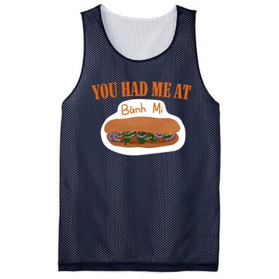 You Had Me At Banh Mi Mesh Reversible Basketball Jersey Tank