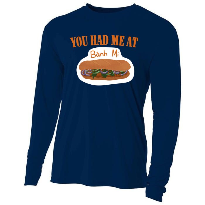 You Had Me At Banh Mi Cooling Performance Long Sleeve Crew