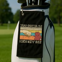 You Had Me At Langos Novelty Funny Hungarian Food Golf Towel