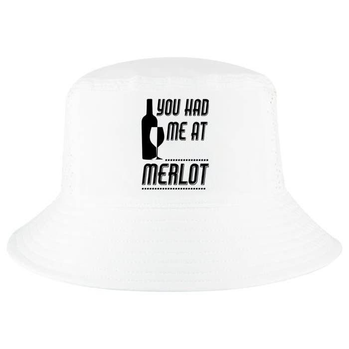 You Had Me At Merlot Cool Comfort Performance Bucket Hat