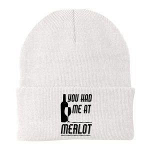 You Had Me At Merlot Knit Cap Winter Beanie