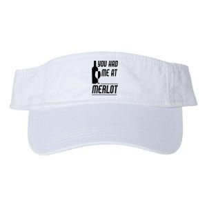 You Had Me At Merlot Valucap Bio-Washed Visor