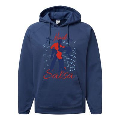 You Had Me At Salsa Performance Fleece Hoodie