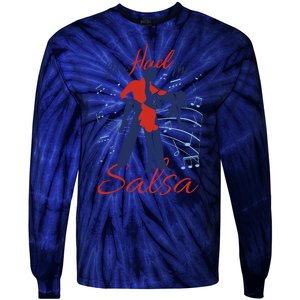 You Had Me At Salsa Tie-Dye Long Sleeve Shirt