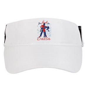 You Had Me At Salsa Adult Drive Performance Visor