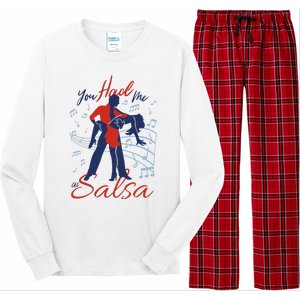 You Had Me At Salsa Long Sleeve Pajama Set