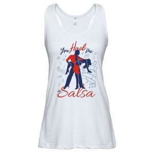 You Had Me At Salsa Ladies Essential Flowy Tank