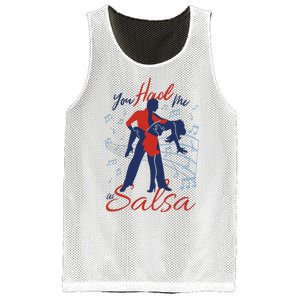 You Had Me At Salsa Mesh Reversible Basketball Jersey Tank