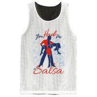 You Had Me At Salsa Mesh Reversible Basketball Jersey Tank
