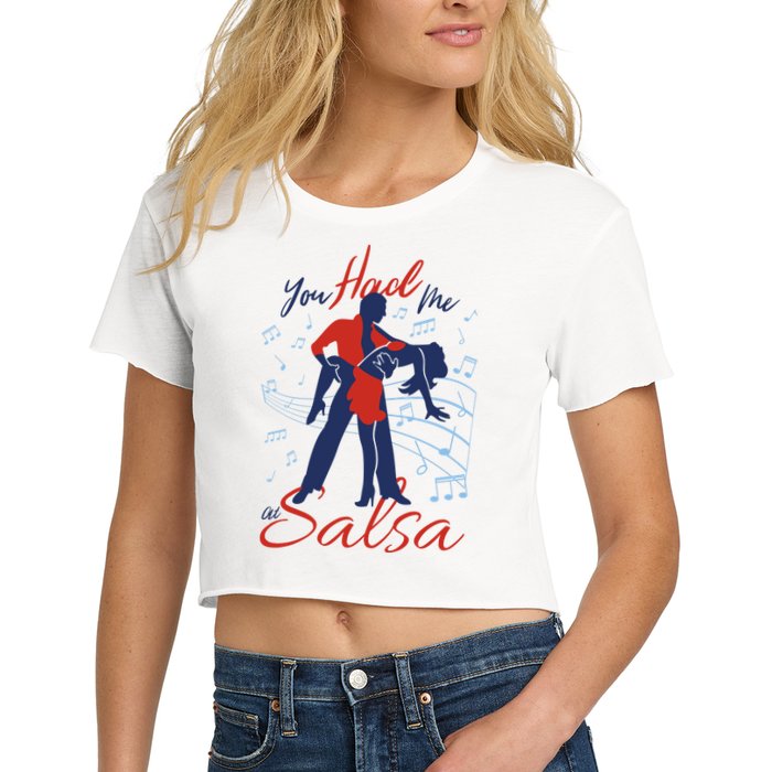 You Had Me At Salsa Crop Top