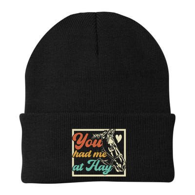 You Had Me At Hay Horse Pony Equestrian Horseback Riding Beanie